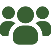 Group icon with three green figures.